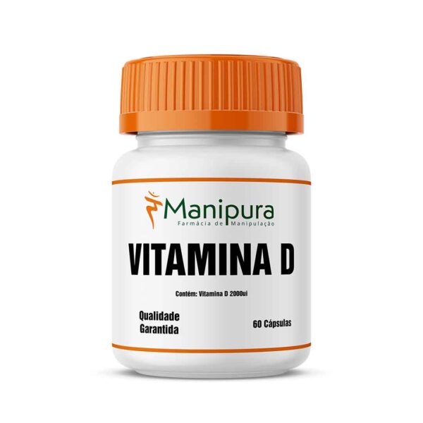 Vitamina D 2.000 UI 60 cápsulas