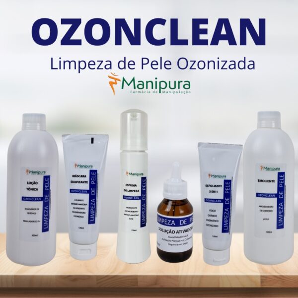 KIT COMPLETO OZONCLEAN | Limpeza de Pele Ozonizada