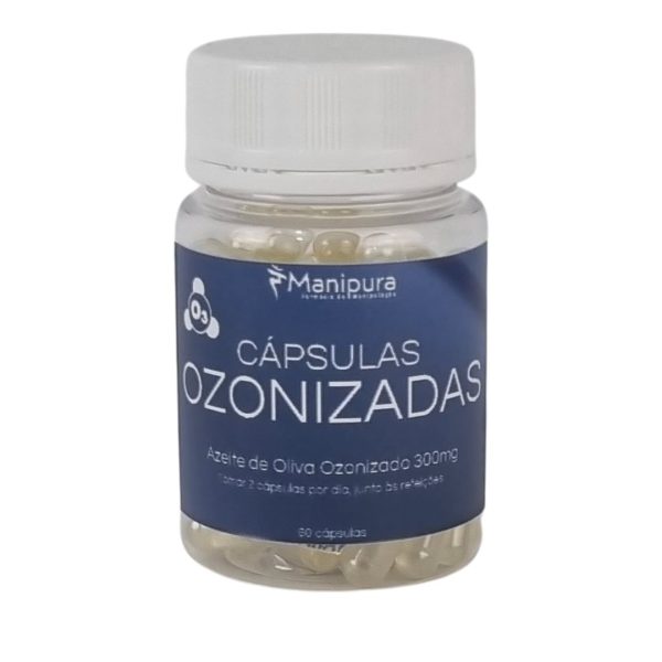 Cápsulas Ozonizadas Oleo de Oliva 300mg - 60 caps