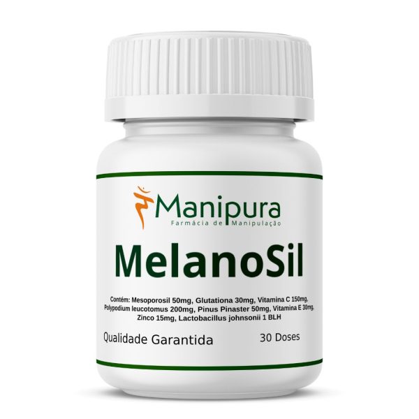 MelanoSil – Clareador oral com silício biodisponível